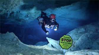 Abaco Dans Cave, Cavern zone