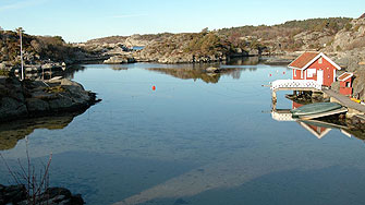 Norway, Blick aus dem Fenster