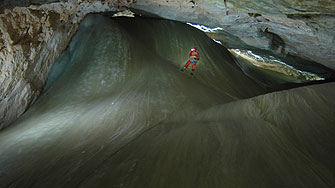 Gletschul Virtop Gletscherhhöhle