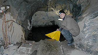 Schieferstollen Schwalefeld, Einstieg Olga